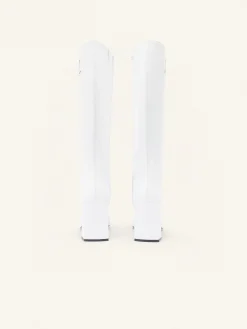 HERITAGE LEATHER KNEE BOOTS