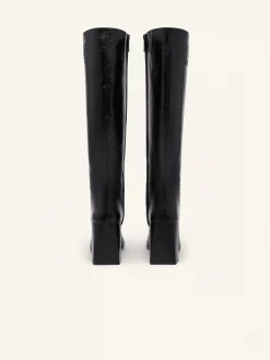 HERITAGE NAPLACK KNEE BOOTS