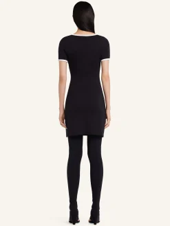 HOLISTIC CONTRAST MINI DRESS