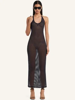 HOLISTIC MESH LONG DRESS