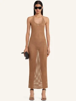 HOLISTIC MESH LONG DRESS