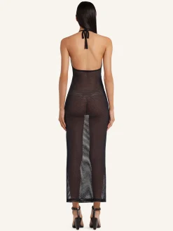 HOLISTIC MESH LONG DRESS