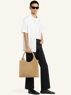 HOLY DAY SUEDE TOTE BAG