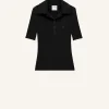 ICONIC RIB KNIT POLO SHIRT