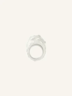 INFINITY FLECKED METAL RING