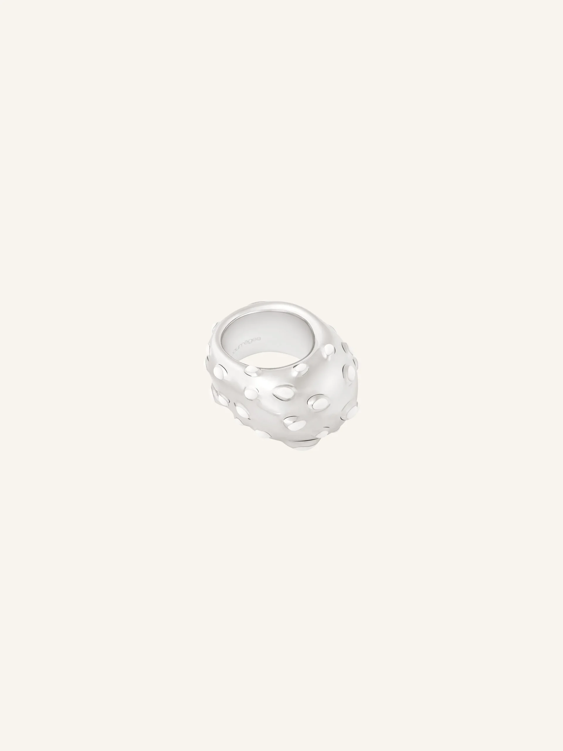 INFINITY FLECKED METAL RING