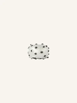 INFINITY FLECKED METAL RING