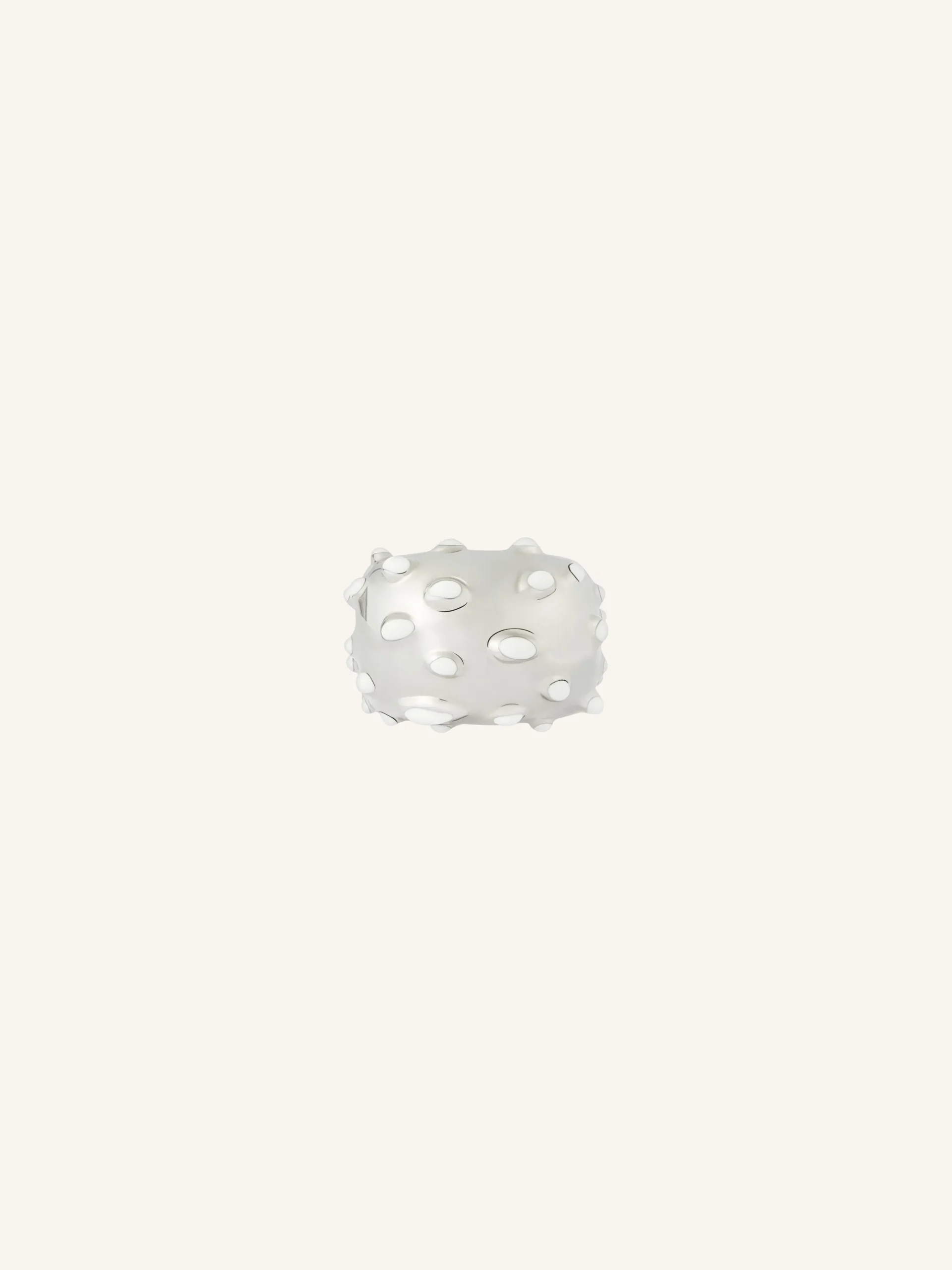 INFINITY FLECKED METAL RING