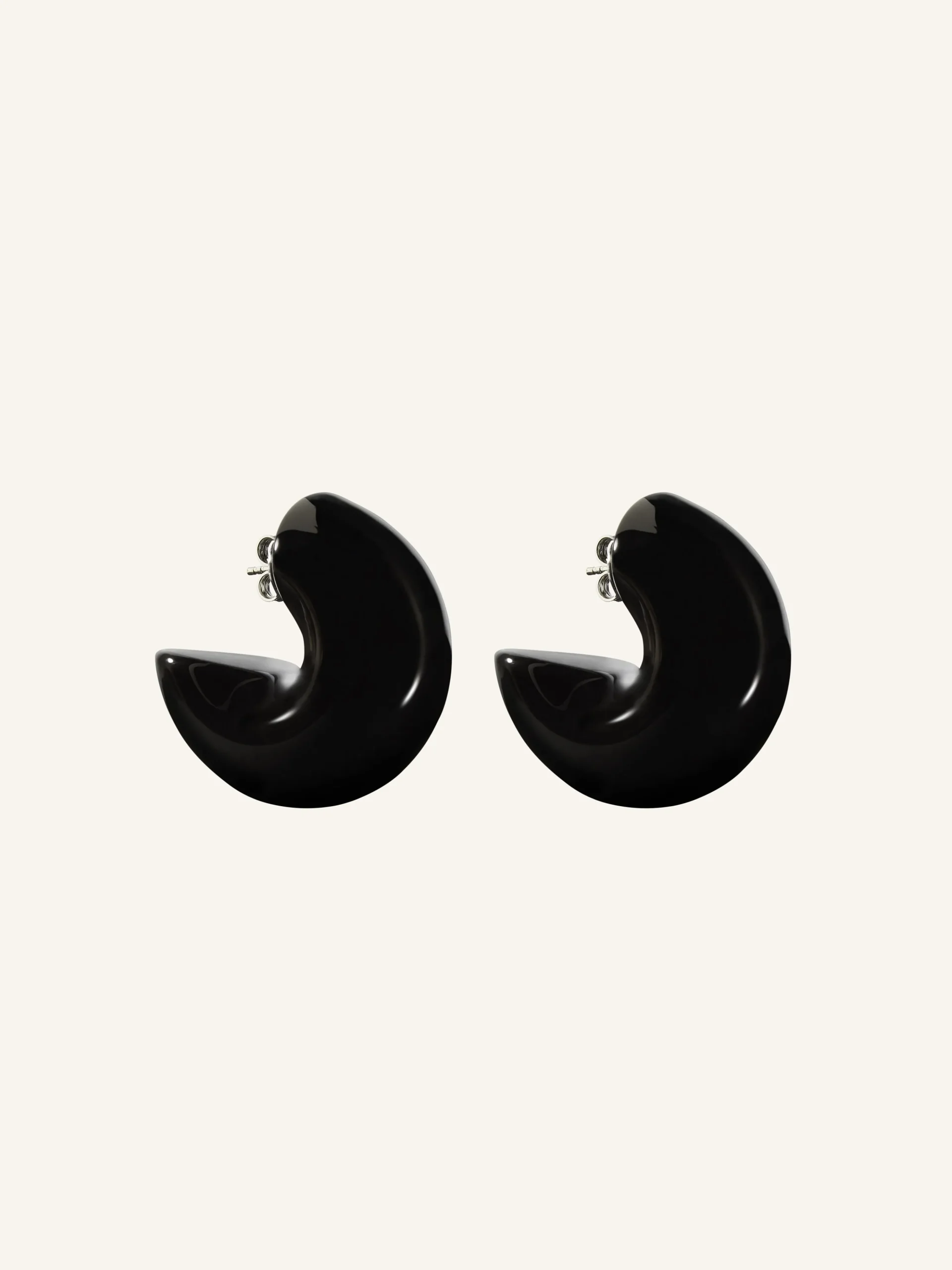 INFINITY METAL EARRINGS