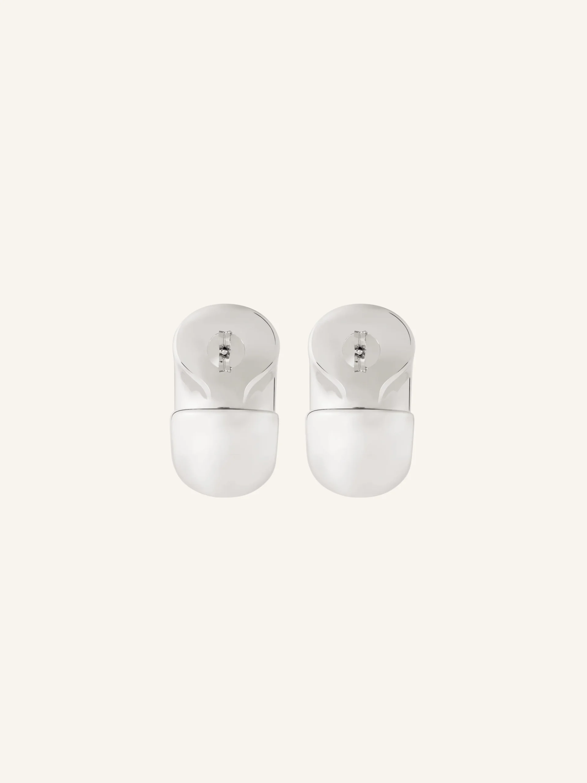 INFINITY METAL EARRINGS