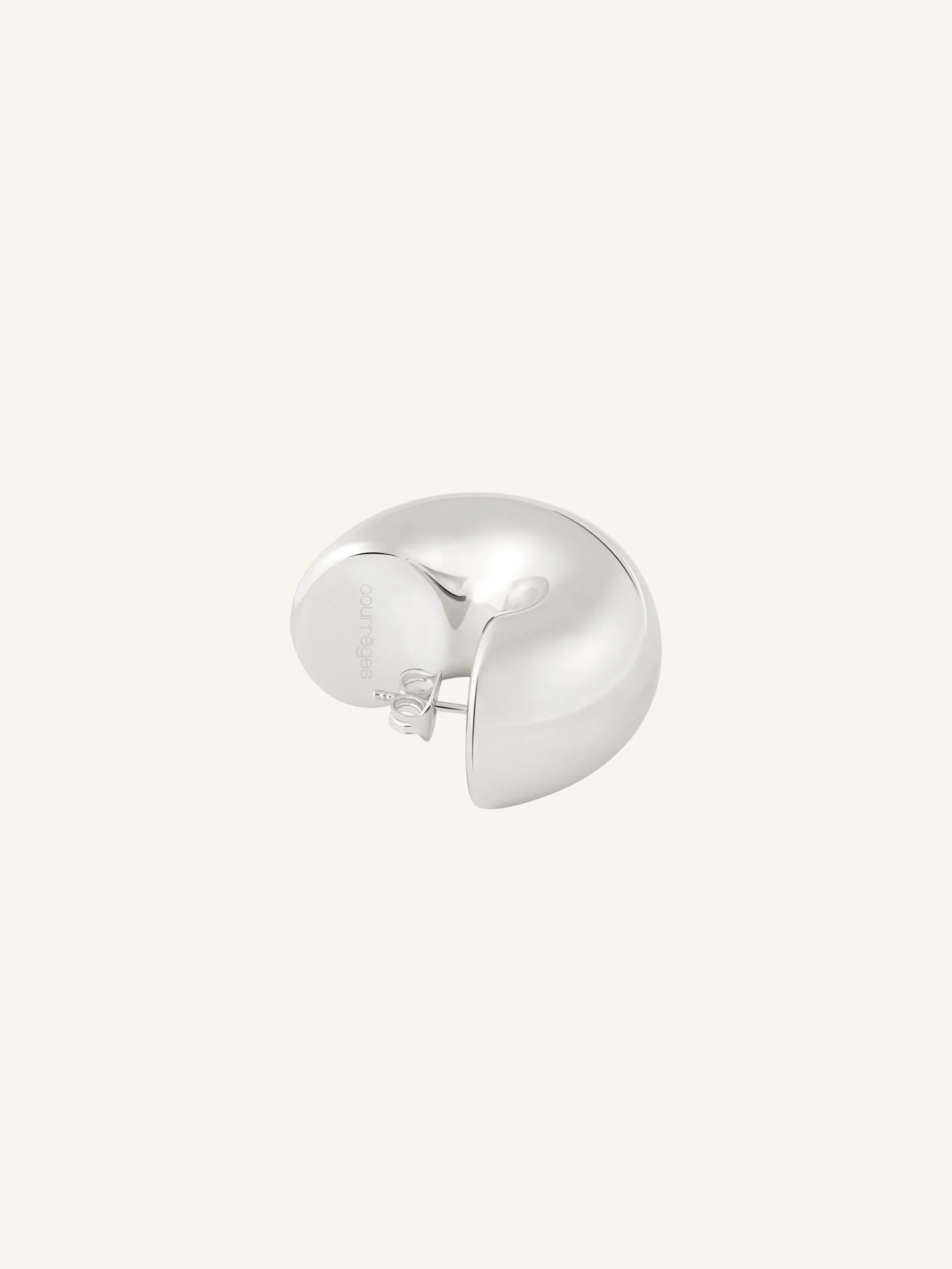 INFINITY METAL EARRINGS