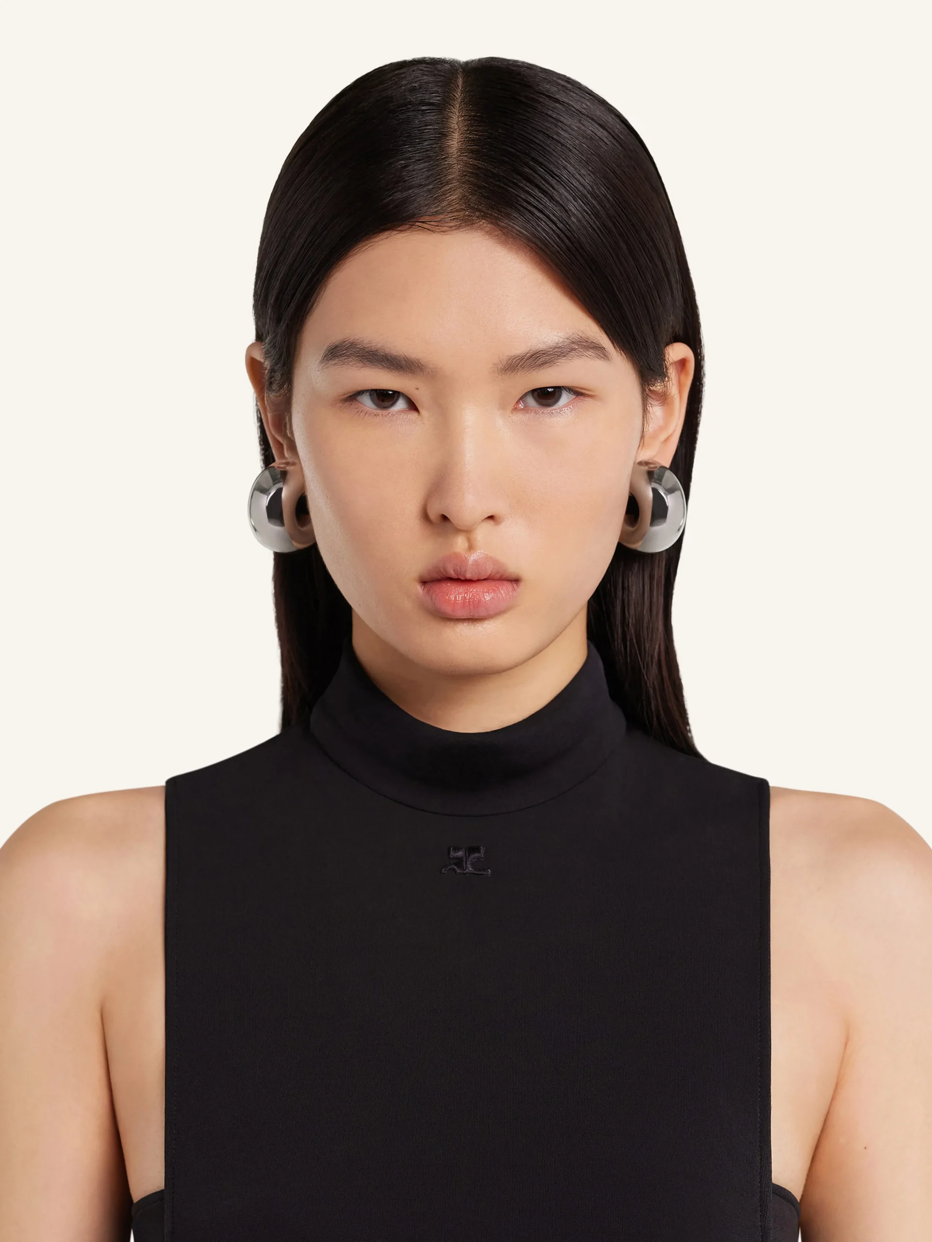 INFINITY METAL EARRINGS