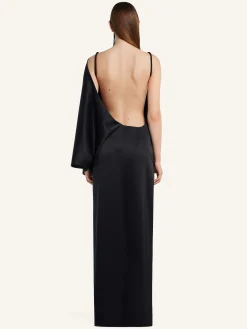INFINITY OFF-SHOULDER LONG DRESS