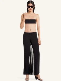 INFINITY PLEATS JERSEY PANTS