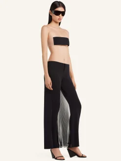 INFINITY PLEATS JERSEY PANTS