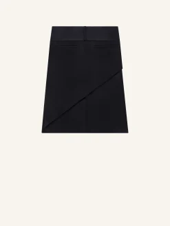 INFINITY SATIN SKIRT
