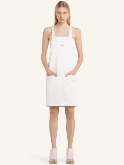 INFINITY SCUBA SATIN DRESS