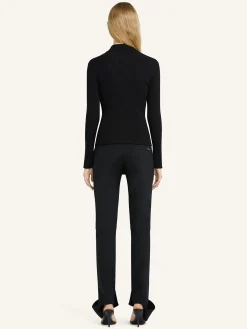 KNITTED ZIPPED CARDIGAN