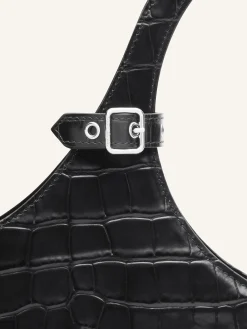 LARGE HOLY CROCO STAMPED BAG