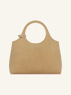 LARGE HOLY DAY SUEDE BAG