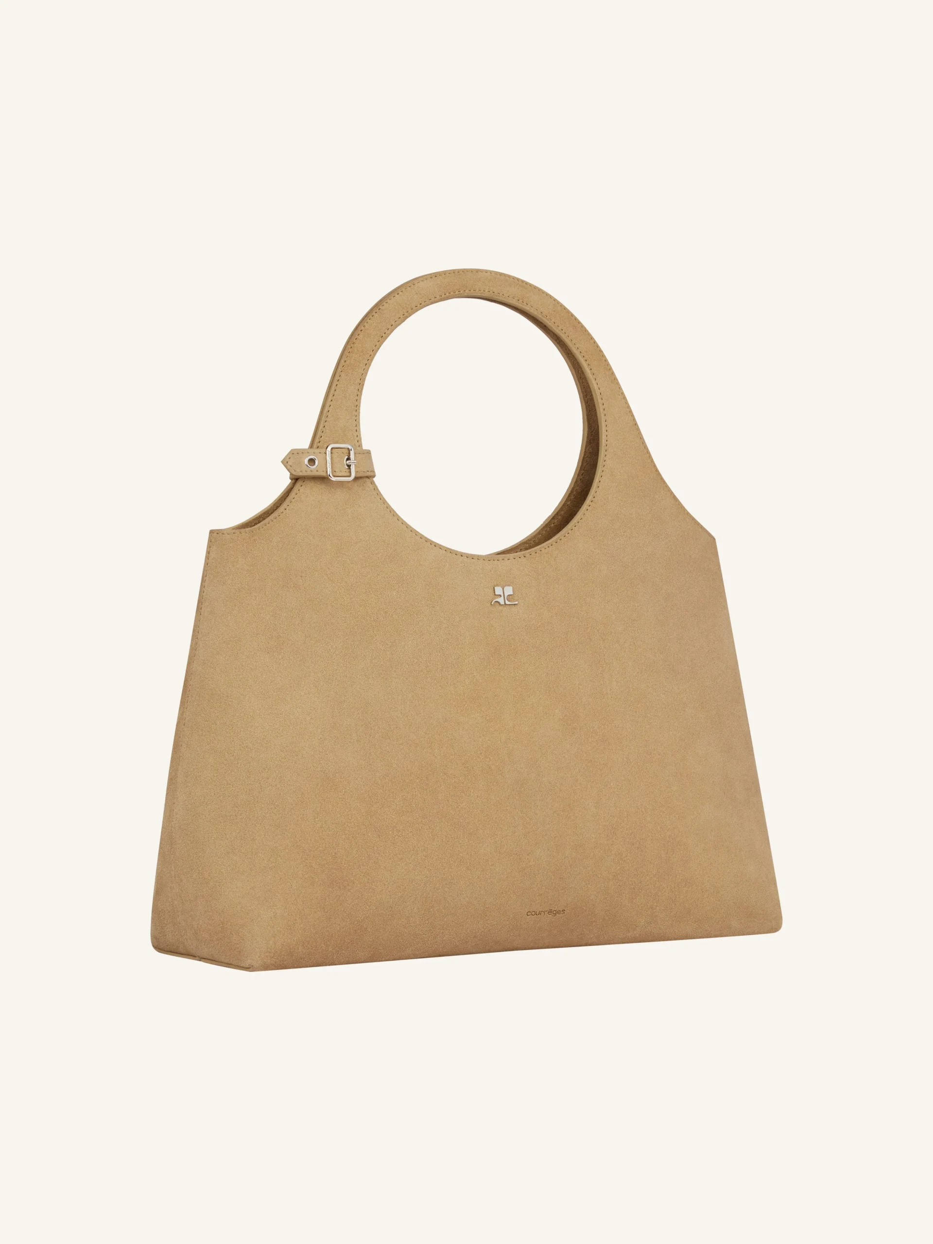 LARGE HOLY DAY SUEDE BAG