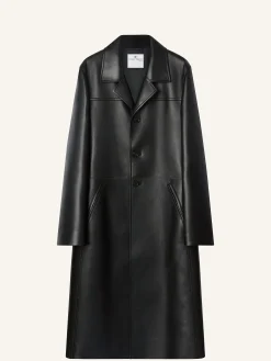 LEATHER COAT