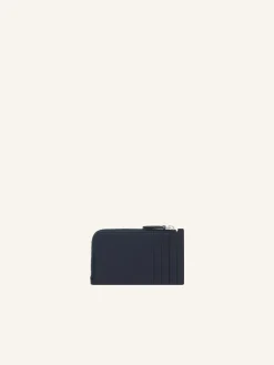 LEATHER ZIPPED CARDHOLDER