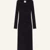 LIGHT RIB CARDIGAN LONG DRESS