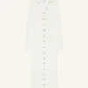 LIGHT RIB CARDIGAN LONG DRESS