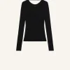 LINGERIE DETAIL KNITTED SWEATER