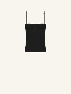 LINGERIE INTERLOCK TOP