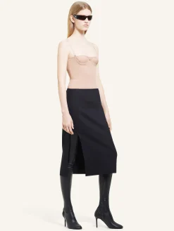 LINGERIE INTERLOCK TOP