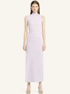 LONG DRAPED DRESS