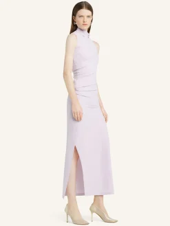 LONG DRAPED DRESS