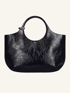 MAXI HOLY NAPLACK LEATHER BAG