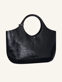 MAXI HOLY NAPLACK LEATHER BAG