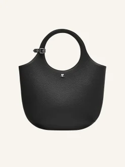 MEDIUM HOLY GRAINED LEATHER BAG