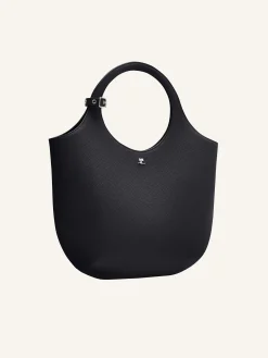 MEDIUM HOLY GRAINED LEATHER BAG