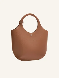 MEDIUM HOLY GRAINED LEATHER BAG
