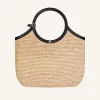 MEDIUM HOLY RAFFIA BAG