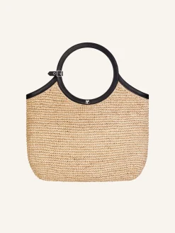 MEDIUM HOLY RAFFIA BAG