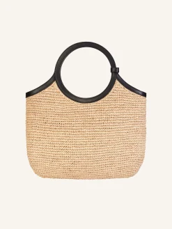 MEDIUM HOLY RAFFIA BAG
