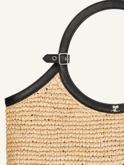 MEDIUM HOLY RAFFIA BAG