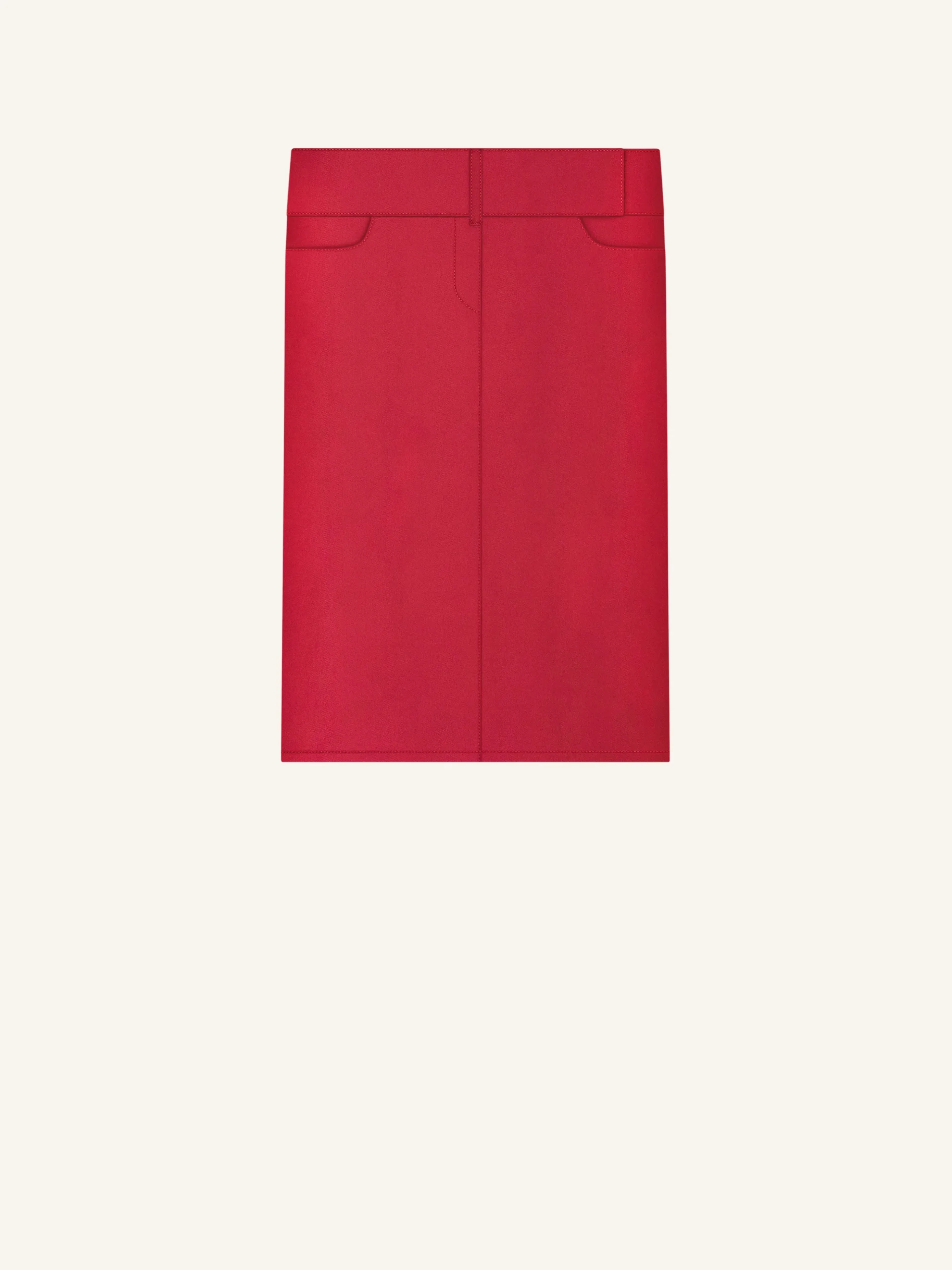 MID LENGHT BELTED SKIRT