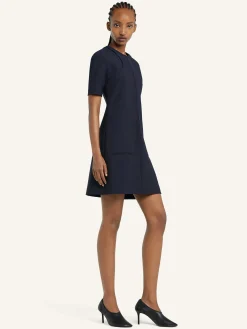 MINI A-LINE SCUBA DRESS