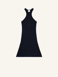 MINI SCUBA RIB KNIT DRESS