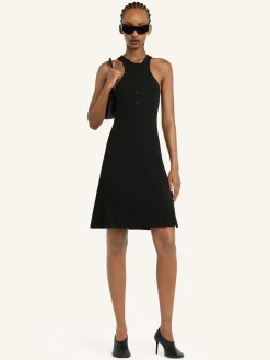 MINI SCUBA RIB KNIT DRESS