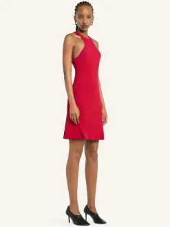 MINI SCUBA RIB KNIT DRESS