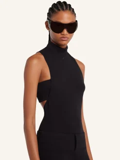 MOCKNECK JERSEY BODYSUIT