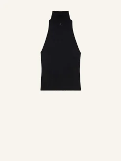 MOCKNECK LIGHT RIB TOP